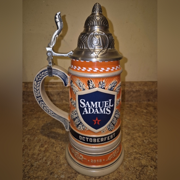 Samuel Adams Limited Edition 2018 Octoberfest Beer Stein - Picture 1 of 9
